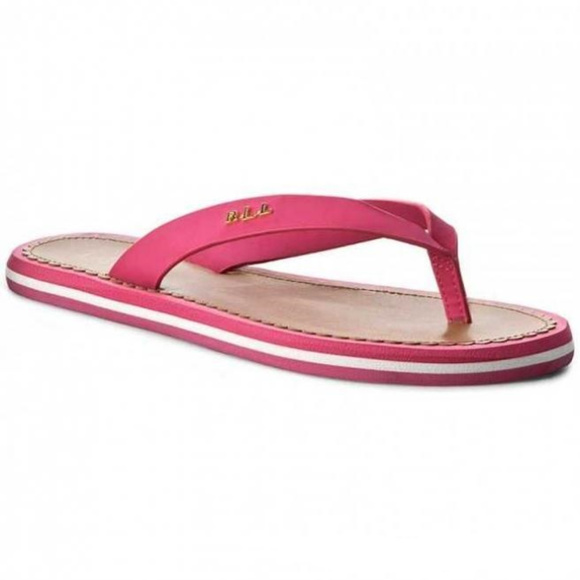 ralph lauren ladies flip flops